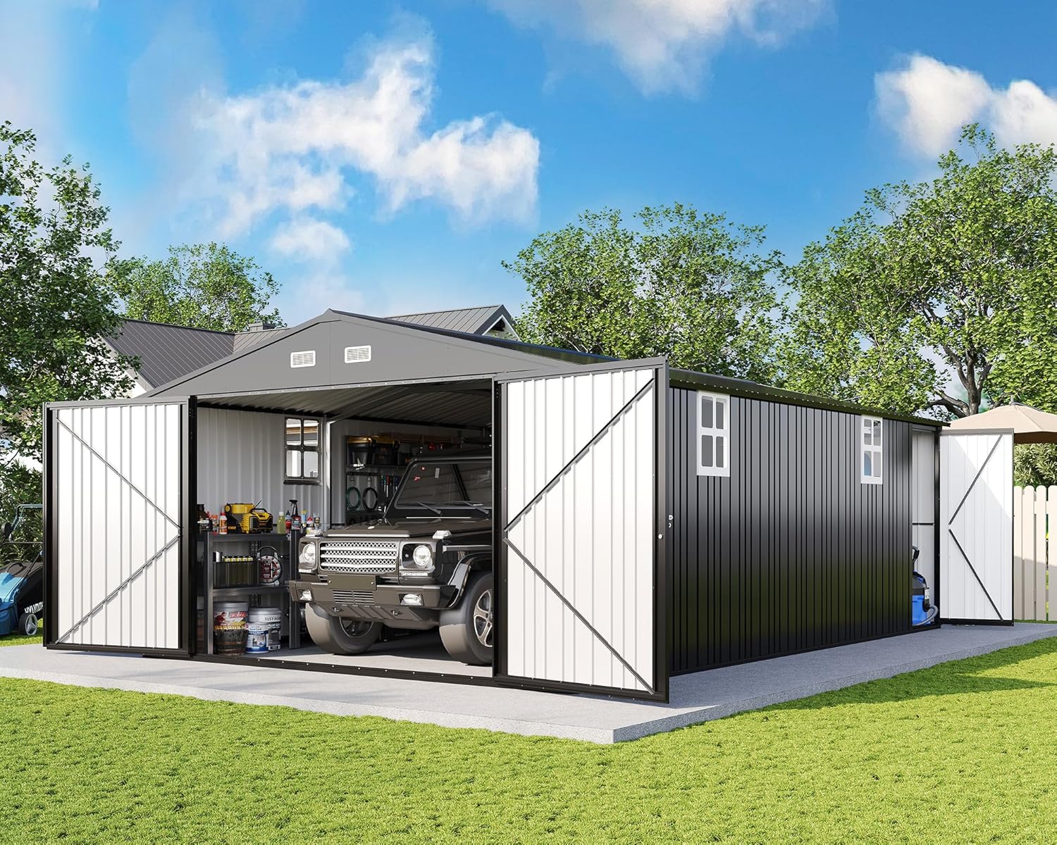 AMERLIFE metal garage shed review,AMERLIFE metal garage shed review and rating,is AMERLIFE metal garage shed worth buying,AMERLIFE metal garage shed review pros cons,AMERLIFE metal garage shed review honest opinion,AMERLIFE metal garage shed review verdict - detailed features and technical specifications