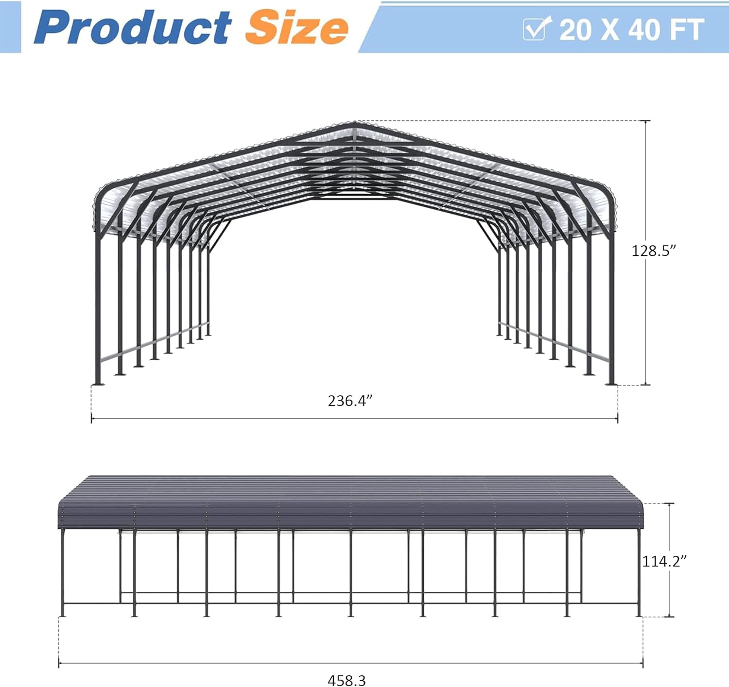 AirWire 20x40 FT Metal Carport review,AirWire carport review and rating,is AirWire metal carport worth buying,AirWire 20x40 carport review pros cons,AirWire carport review honest opinion,AirWire metal carport review verdict performance testing over multiple weeks