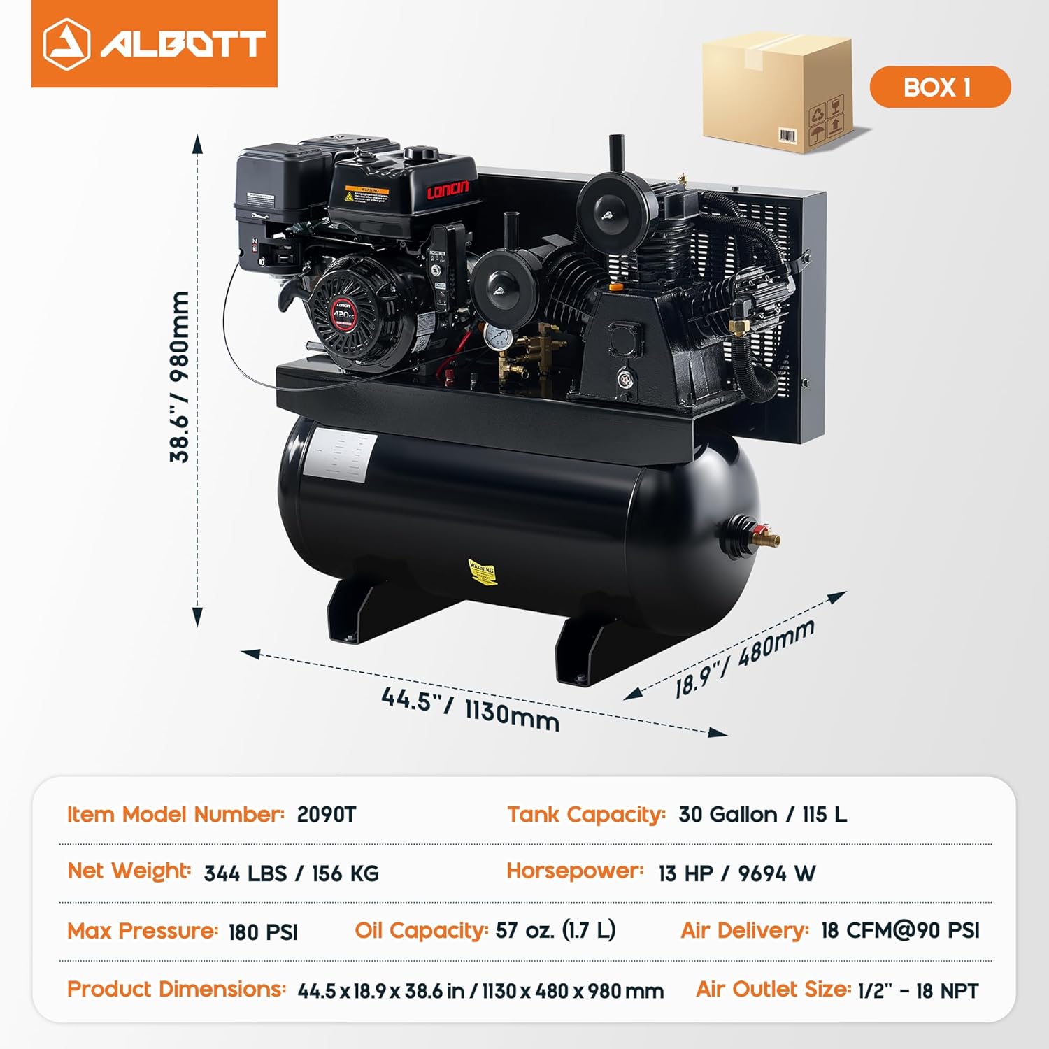 Albott 13HP gas air compressor review,Albott 13HP gas compressor review and rating,Albott AIC001 air compressor review pros cons,Albott gas compressor honest opinion review,is Albott air compressor worth buying review,Albott 30 gallon gas compressor review verdict — features that matter in real use