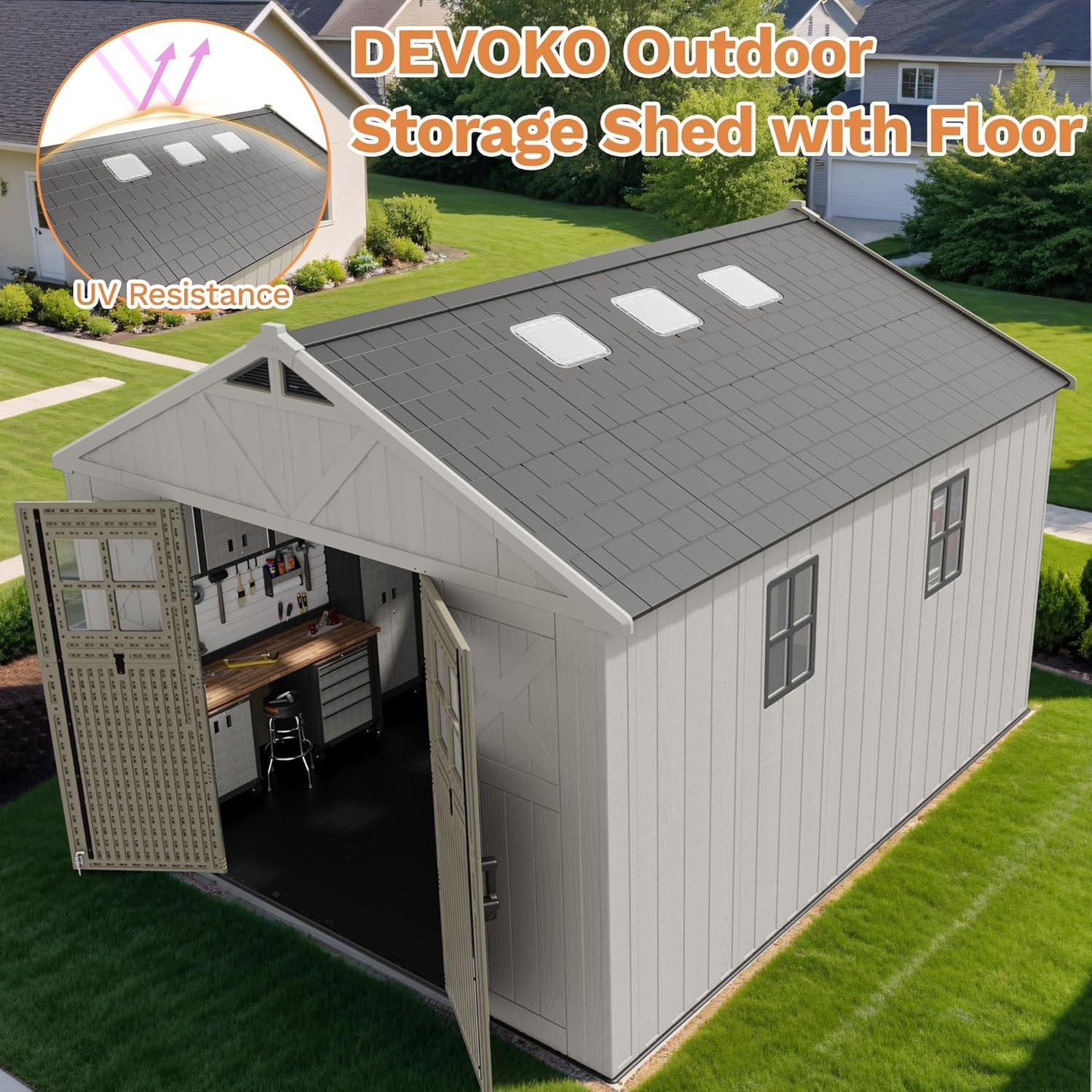 Step-by-step guide for Devoko resin shed review, Devoko storage shed review and rating, is Devoko resin shed worth buying, Devoko shed review pros cons, Devoko resin shed review honest opinion, Devoko outdoor shed review verdict - complete tutorial