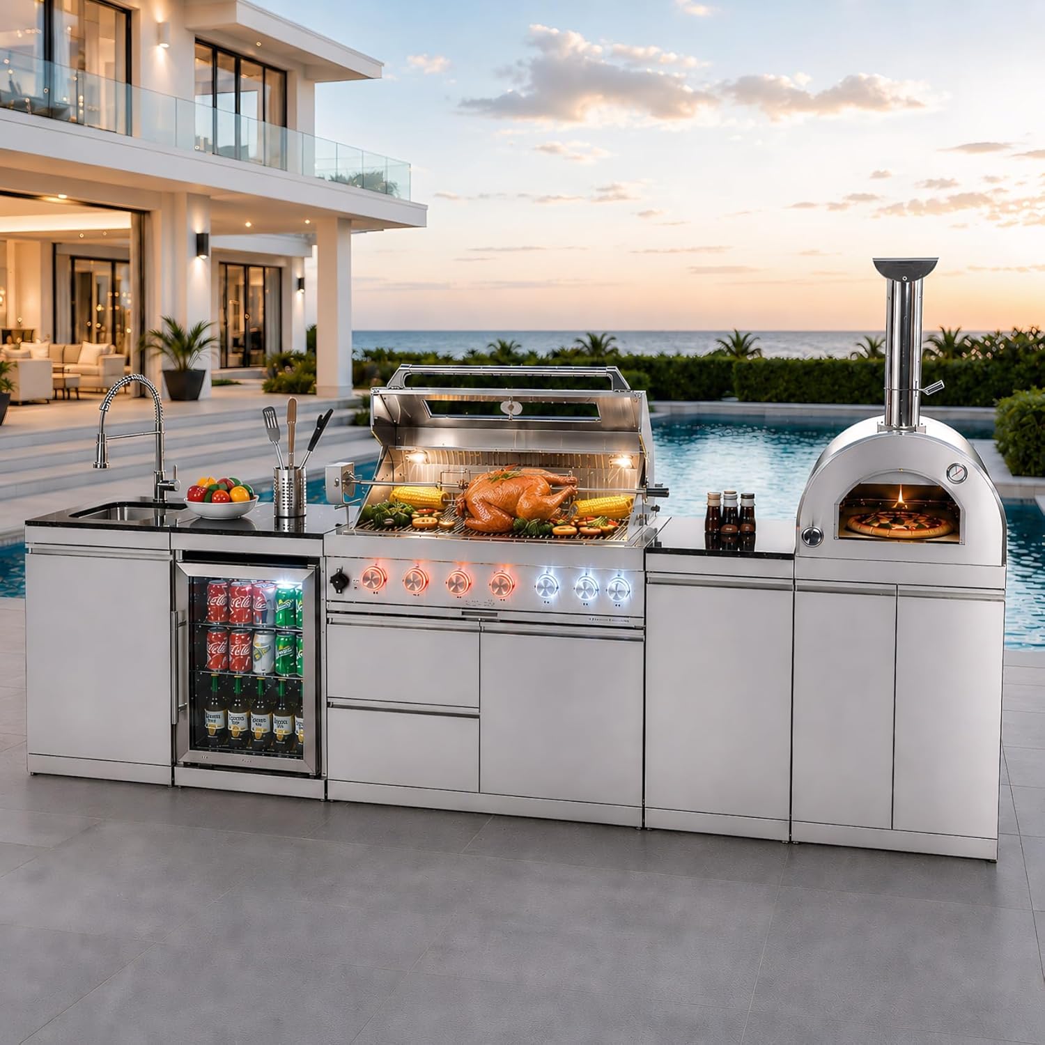 Doredo Modular Outdoor Kitchen Review: Honest Pros & Cons 1 Doredo modular outdoor kitchen review unboxing — what comes in the box
