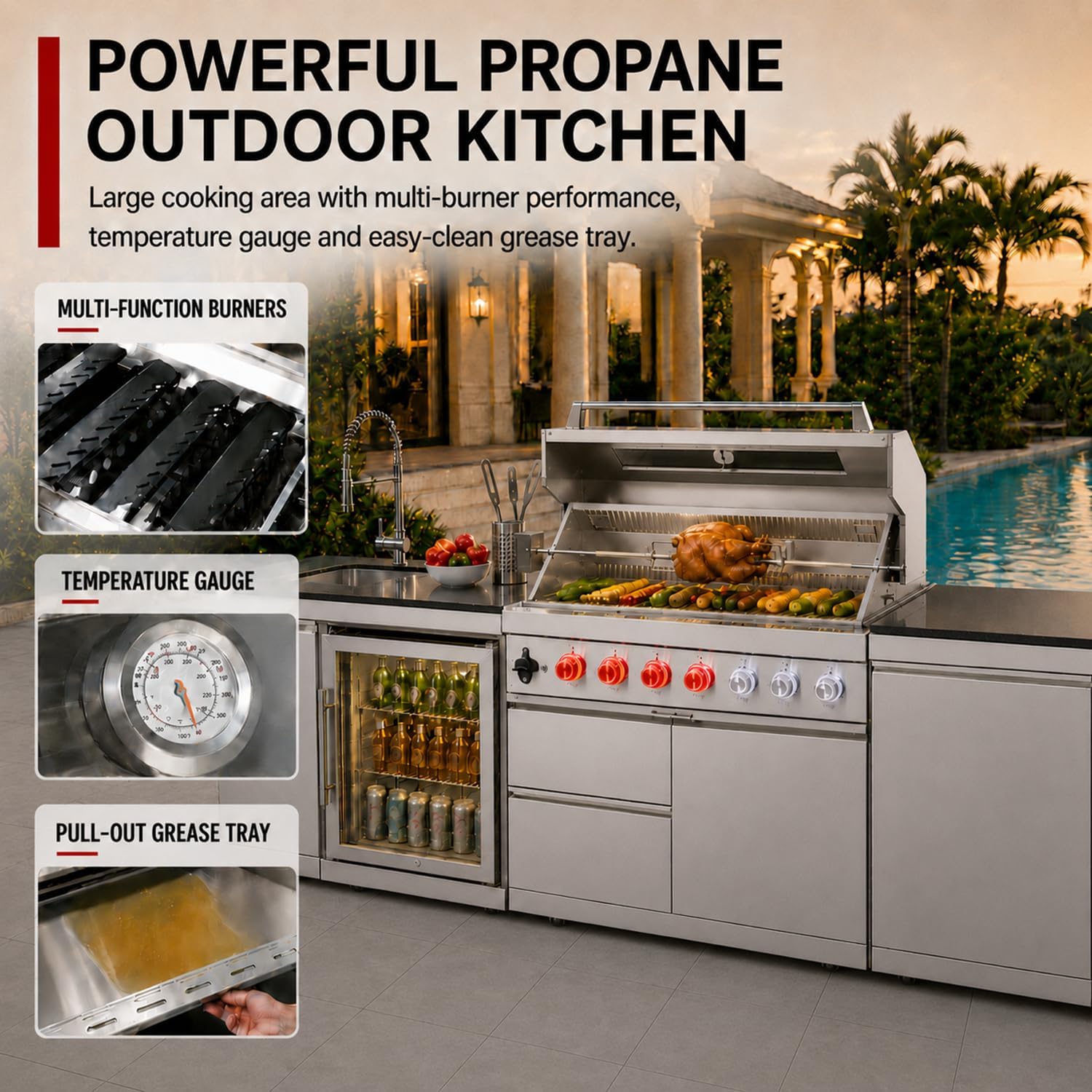 Doredo Modular Outdoor Kitchen Review: Honest Pros & Cons 4 Doredo modular outdoor kitchen review performance test results