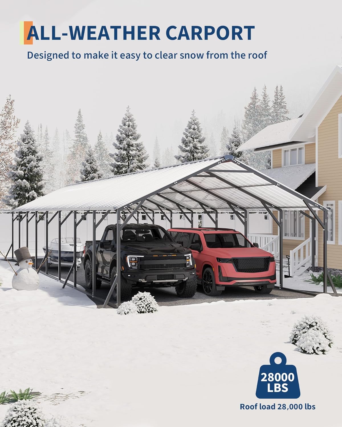GarveeLife 20x40 metal carport review,GarveeLife 20x40 carport review and rating,is GarveeLife metal carport worth buying,GarveeLife 20x40 carport review pros cons,GarveeLife carport review honest opinion,GarveeLife 20x40 vertical roof carport review verdict setup process and initial configuration