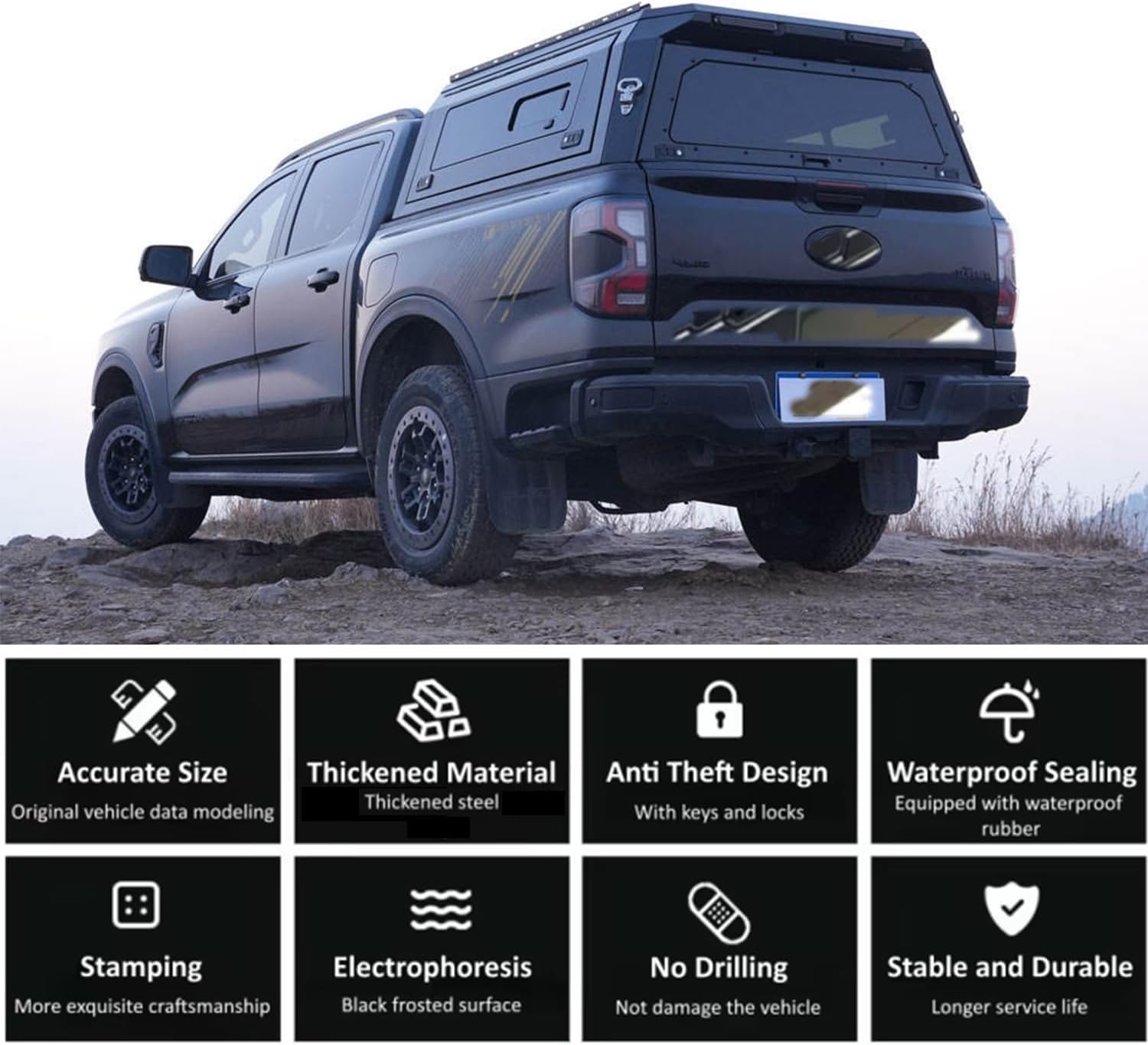 Hynex hard top truck topper review,Hynex hardtop tonneau cover review and rating,is Hynex truck canopy worth buying,Hynex bed cap review pros cons,Hynex truck topper review honest opinion,Hynex Chevy Colorado canopy review verdict unboxing and complete package contents
