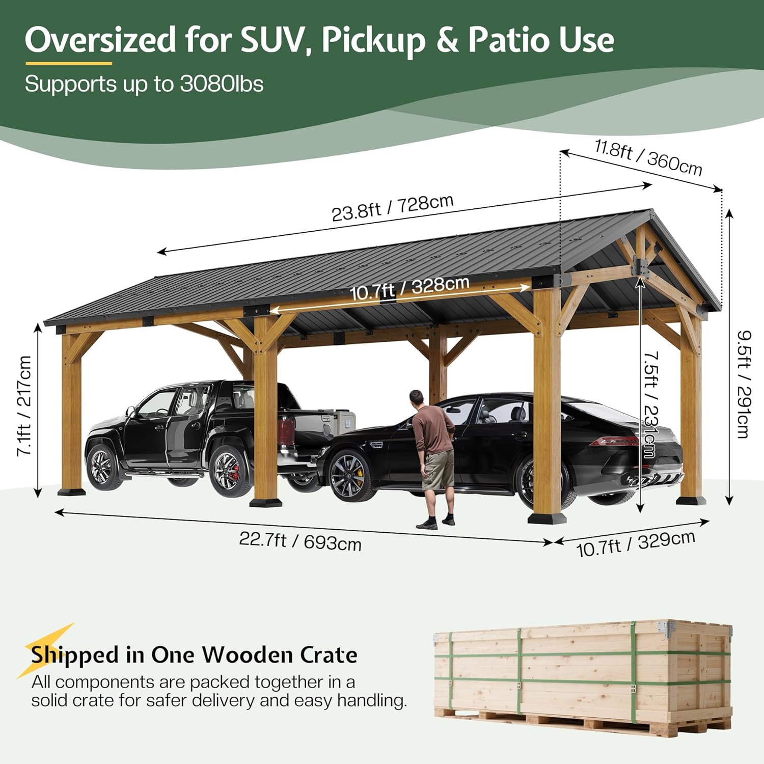 Jocisland 12x24 Wood Carport Review: Pros & Cons Verdict 2 Jocisland 12x24 wood carport review,Jocisland 12x24 wood carport review and rating,is Jocisland wood carport worth buying,Jocisland carport review pros cons,Jocisland wood carport review honest opinion,Jocisland 12x24 carport review verdict — features that matter in real use