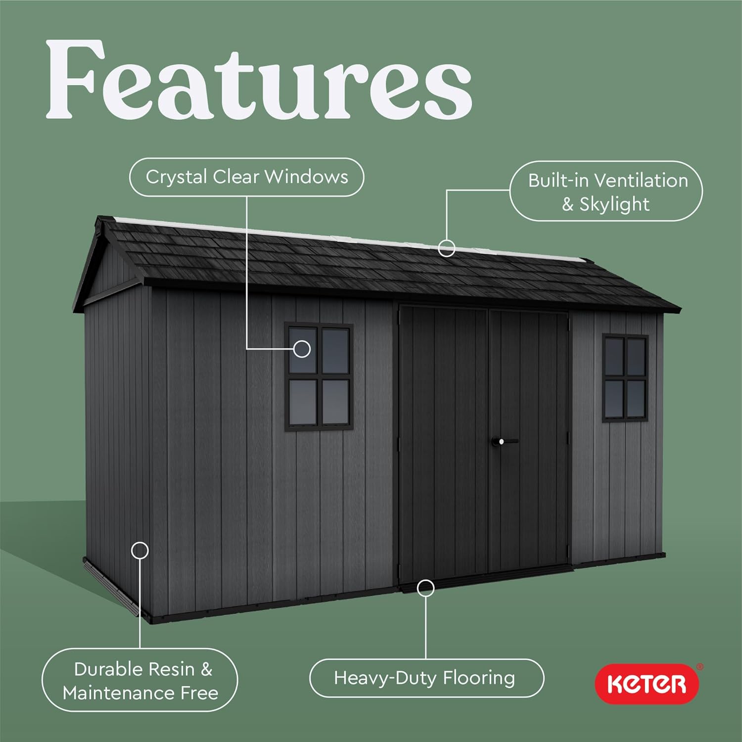 Keter Newton Plus Shed Review: Honest Pros & Cons for Buyers 3 Keter Newton Plus shed review after weeks of real-world daily use