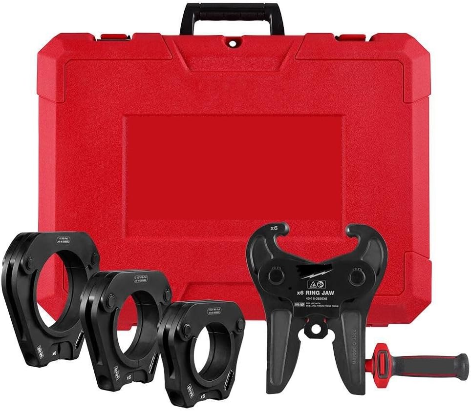 M18 FORCE LOGIC press ring kit review,2-1/2 4 inch IPS-P press ring review and rating,M18 FORCE LOGIC long throw press tool review pros cons,MegaPress ring kit review honest opinion,Milwaukee press ring kit review verdict,IPS-P pivoting press ring kit review worth buying — full box contents and build quality