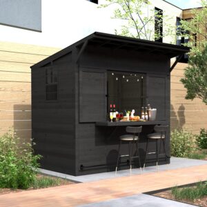 Image 1 of MUPATER wooden bar shed review