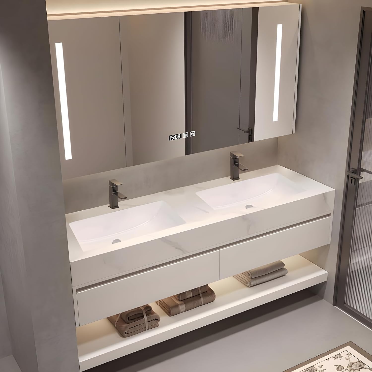 PONLTTEY Bathroom Vanity Review: Pros & Cons Worth Buying 1 PONLTTEY bathroom vanity review,double sink bathroom vanity review and rating,is PONLTTEY bathroom vanity worth buying,PONLTTEY bathroom vanity review pros cons,PONLTTEY double vanity review honest opinion,PONLTTEY vanity set review verdict — full box contents and build quality