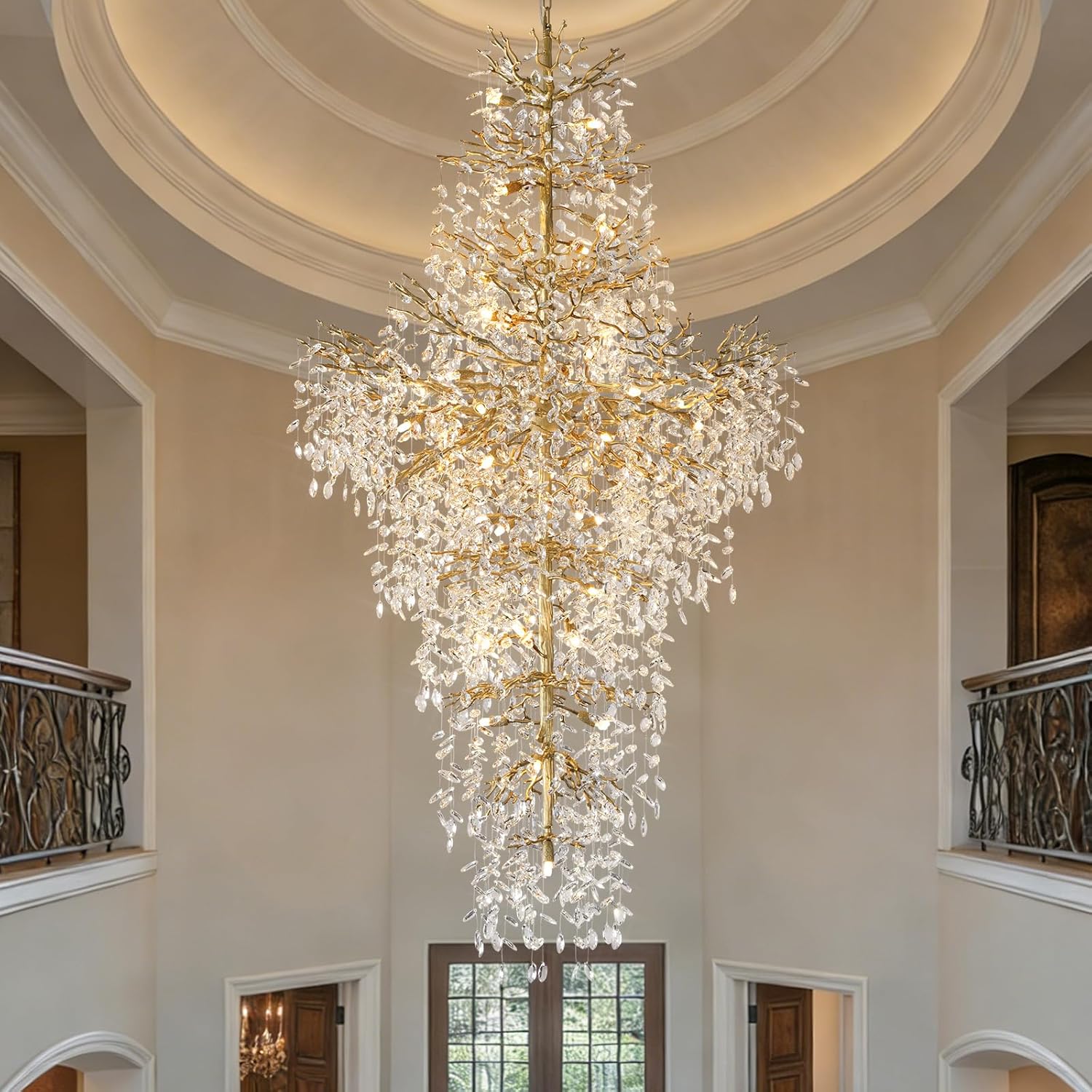 YIOSI 90 gold chandelier review YIOSI crystal chandelier review and rating is YIOSI chandelier worth buying YIOSI chandelier review pros cons YIOSI chandelier review honest opinion YIOSI 90 gold chandelier review verdict unboxing - what is included in the package