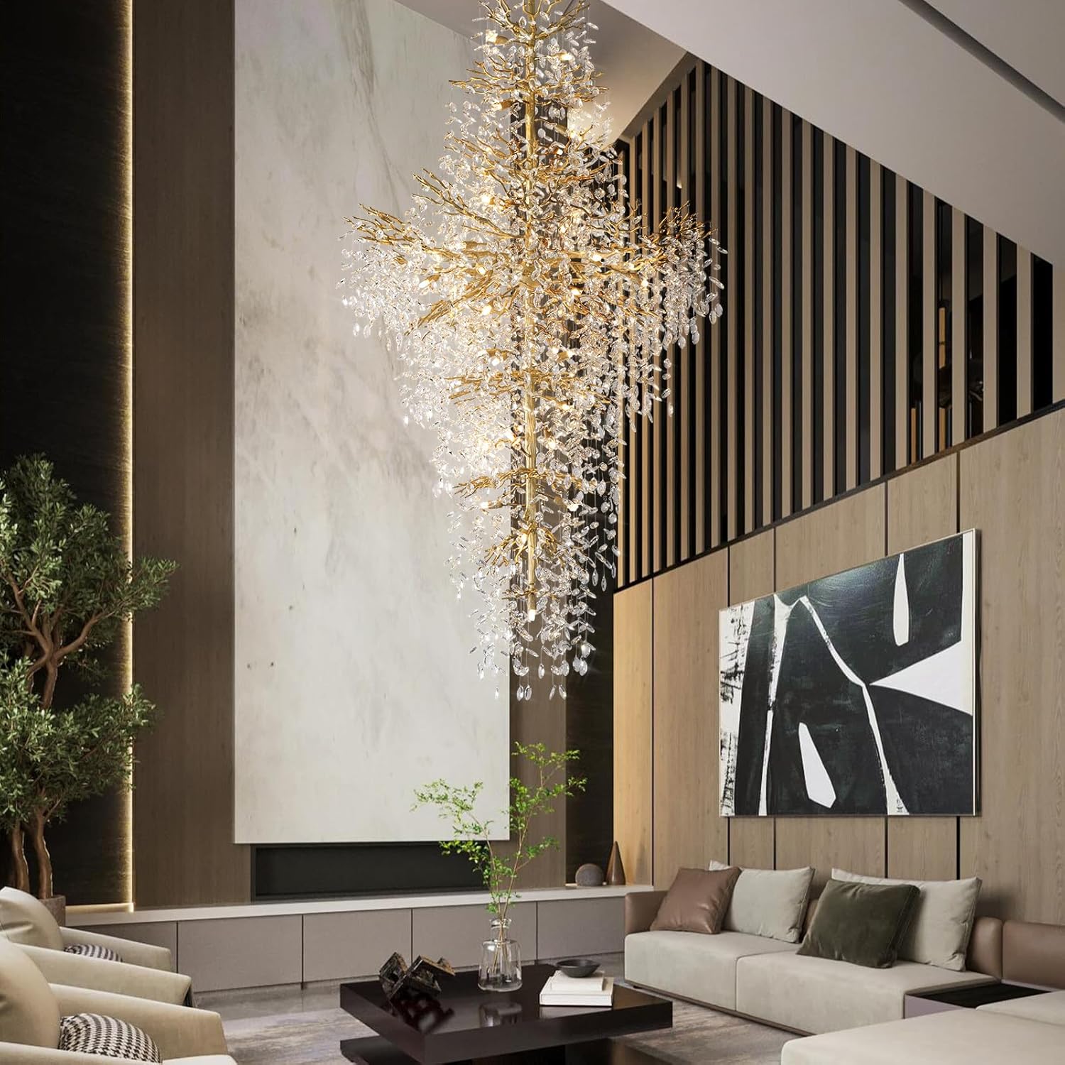 YIOSI 90 gold chandelier review YIOSI crystal chandelier review and rating is YIOSI chandelier worth buying YIOSI chandelier review pros cons YIOSI chandelier review honest opinion YIOSI 90 gold chandelier review verdict setup and first use experience