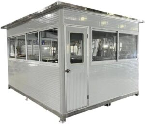 Image 1 of guard shack with ac and heating review