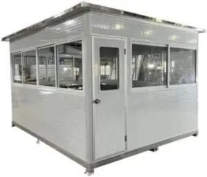 Image 1 of guard shack with ac and heating review