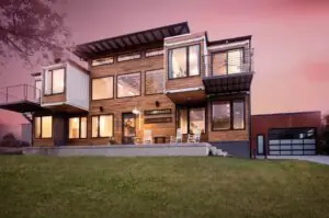 Image 1 of shipping container café review