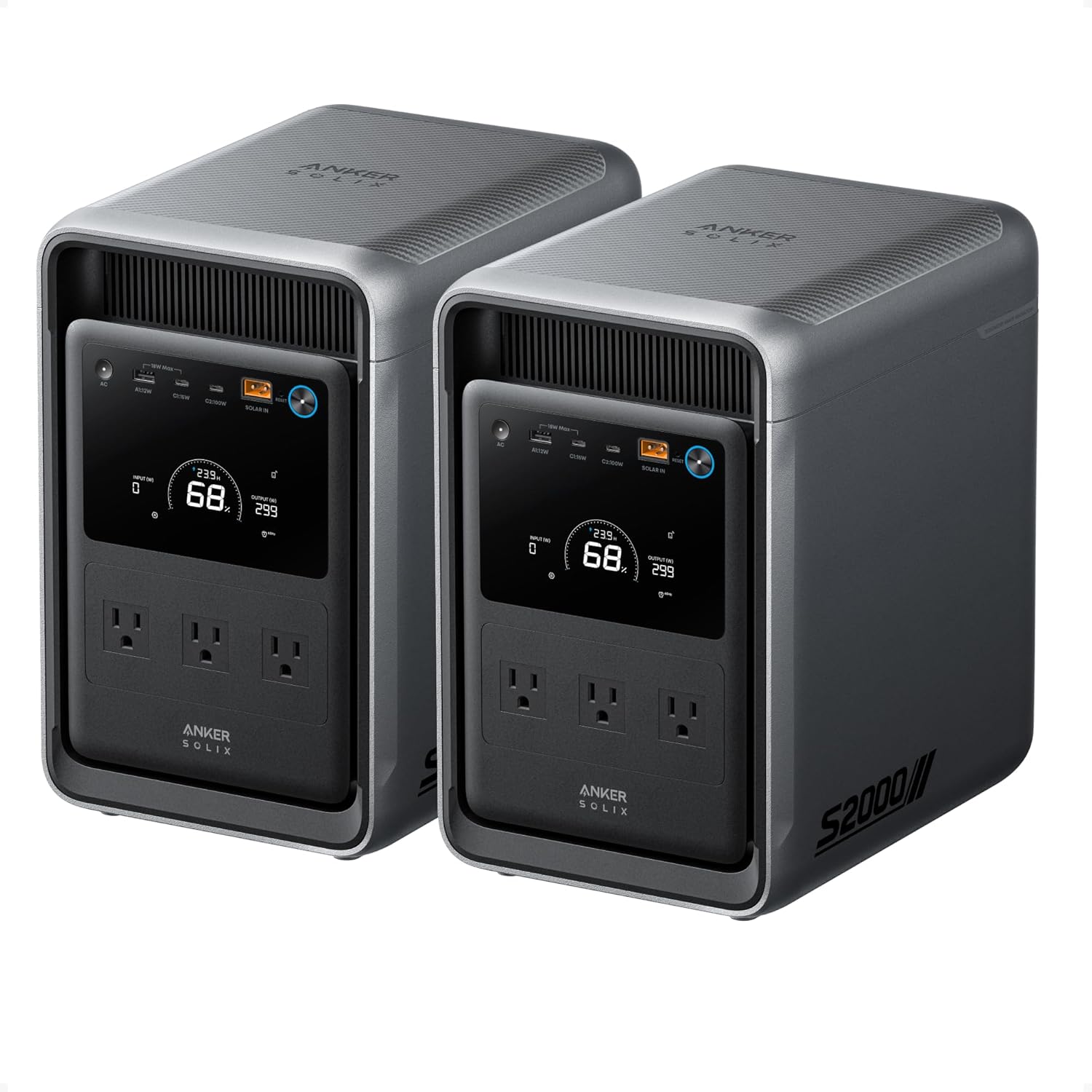 Anker SOLIX S2000 review unboxing — what is included in the package