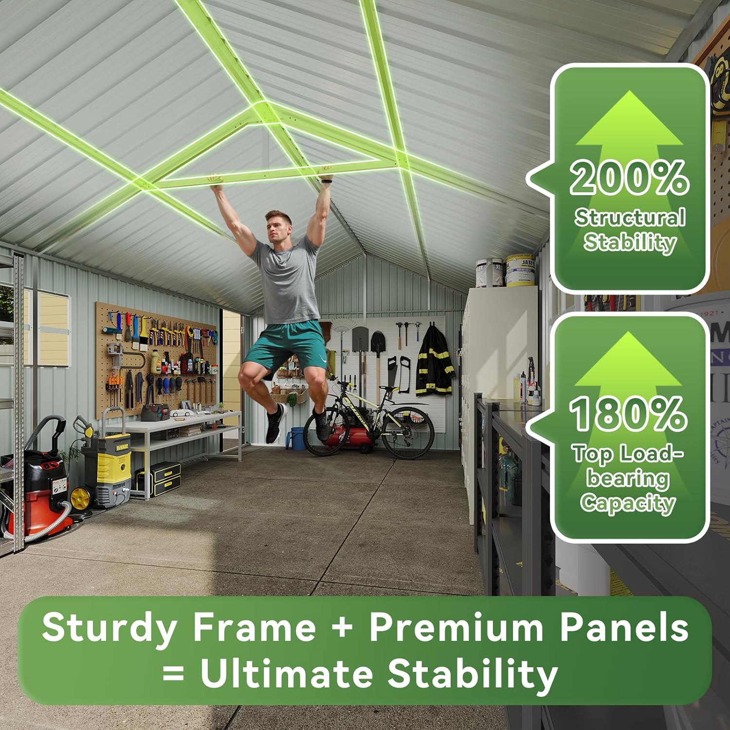 Aoxun Metal Storage Shed Review: Honest Pros & Cons 4 Aoxun metal storage shed review verdict — performance test results