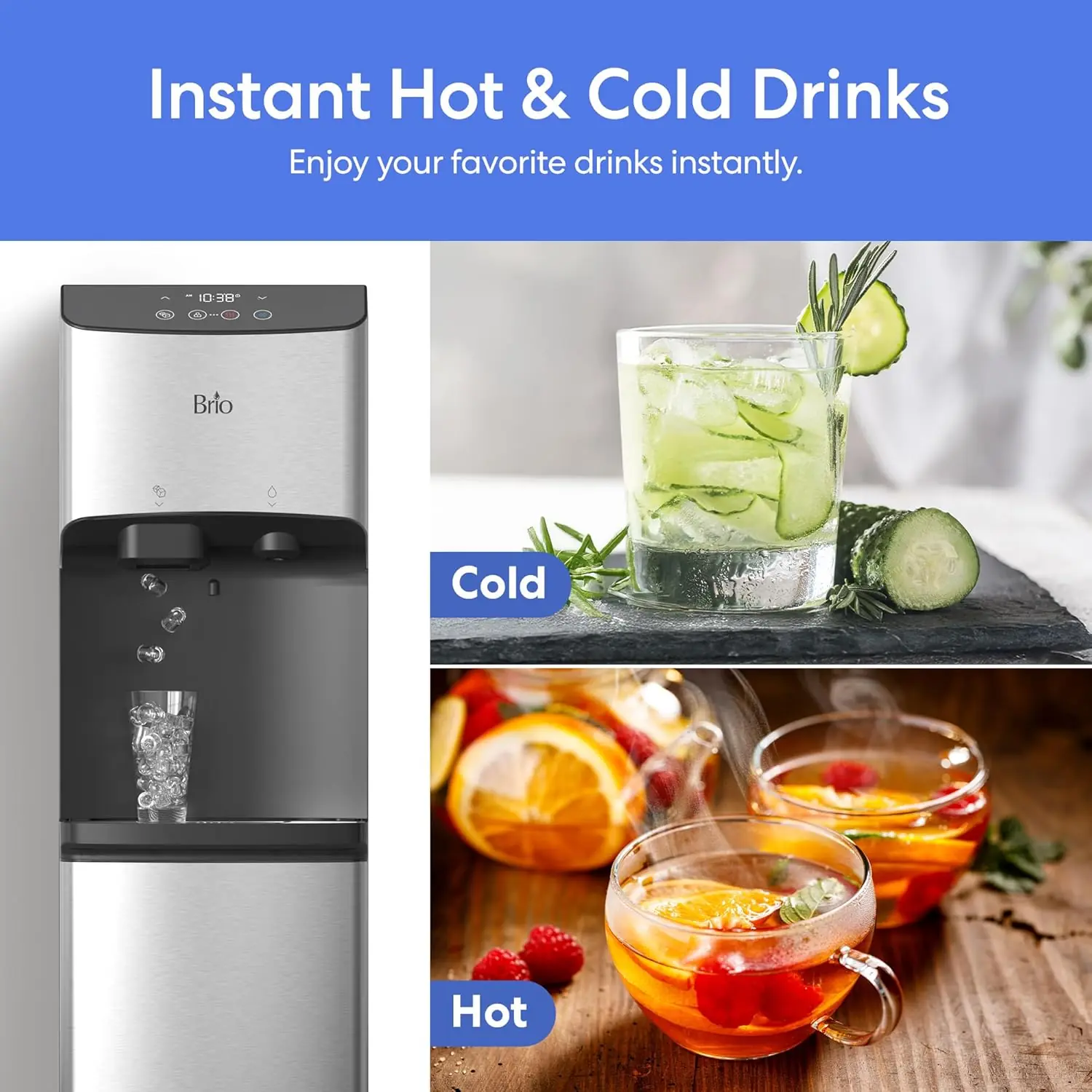 Brio 520 water dispenser review,Brio 520 ice maker review and rating,is Brio 520 worth buying,Brio 520 water cooler review pros cons,Brio 520 review honest opinion,Brio 520 water dispenser review verdict compared against top alternatives