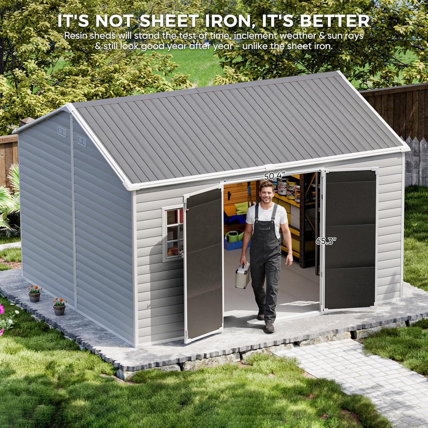 CDCASA 10x12 FT resin storage shed review,CDCASA resin shed review and rating,is CDCASA 10x12 resin shed worth buying,CDCASA storage shed review pros cons,CDCASA shed review honest opinion,CDCASA resin shed review verdict real-world details not found in the official specs