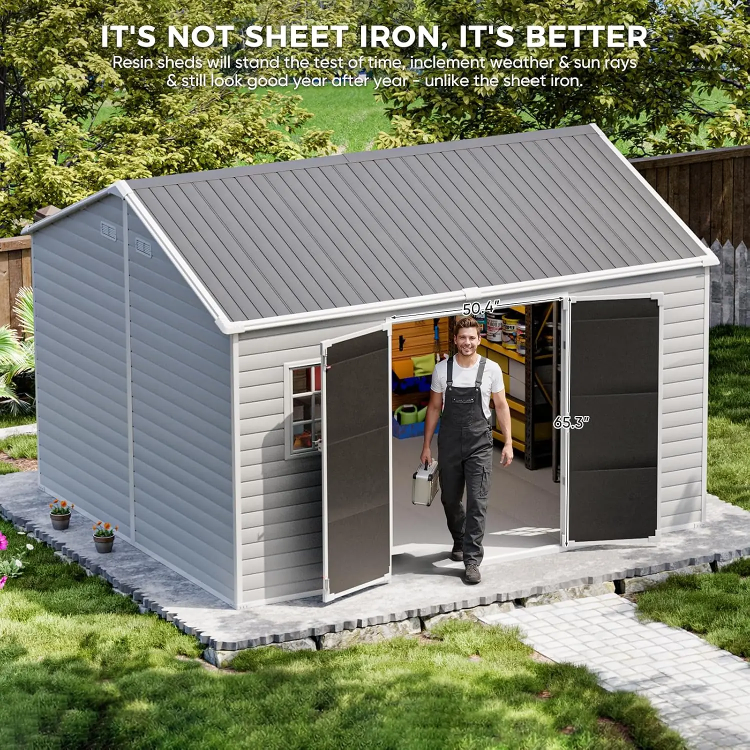 CDCASA 10x12 FT resin storage shed review,CDCASA resin shed review and rating,is CDCASA 10x12 resin shed worth buying,CDCASA storage shed review pros cons,CDCASA shed review honest opinion,CDCASA resin shed review verdict real-world details not found in the official specs