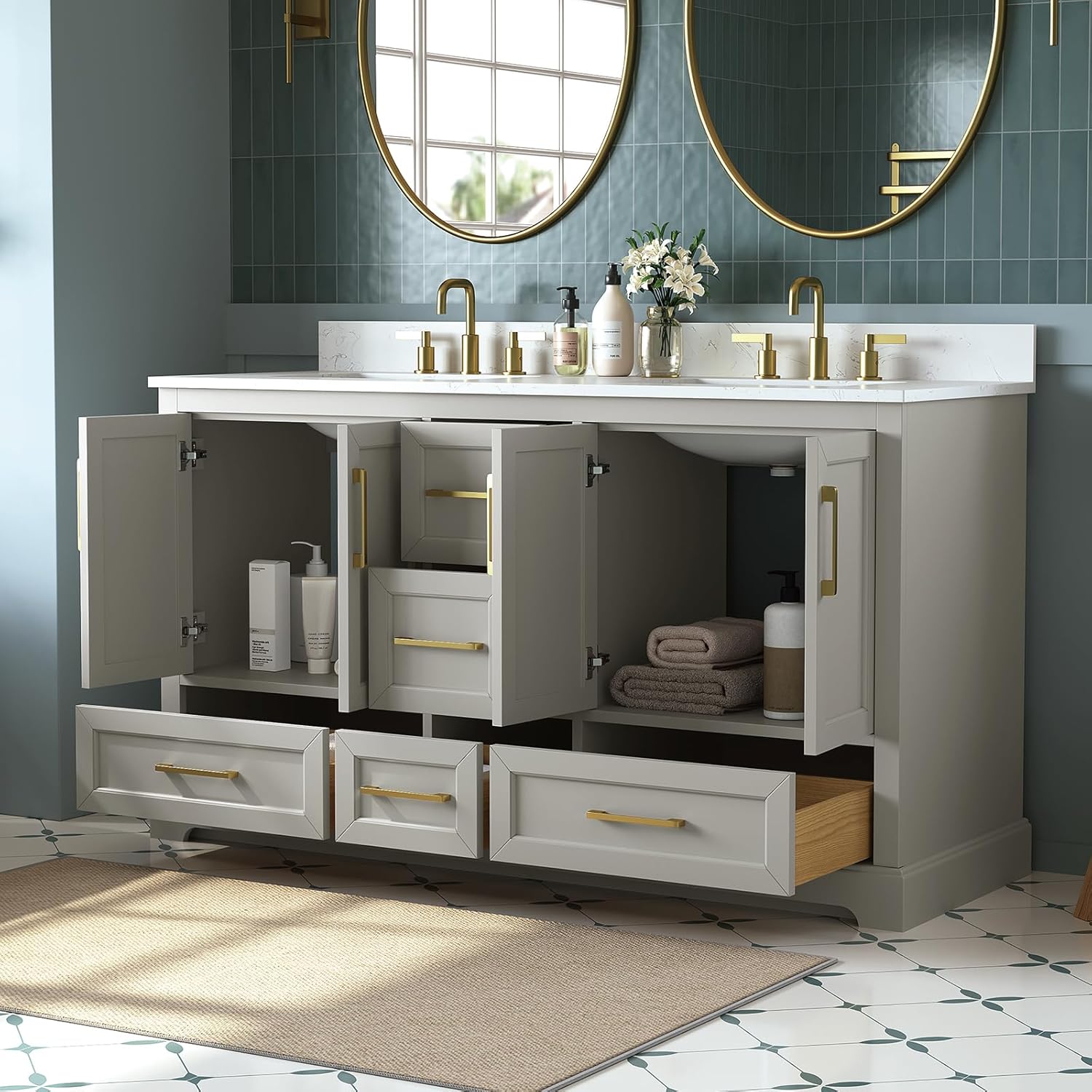 Setup and practical use guide for DELUXE LIVING 60 inch double sink vanity review,DELUXE LIVING vanity review and rating,is 60 inch double sink vanity worth buying,60 inch bathroom vanity review pros cons,DELUXE LIVING vanity review honest opinion,DELUXE LIVING vanity review verdict