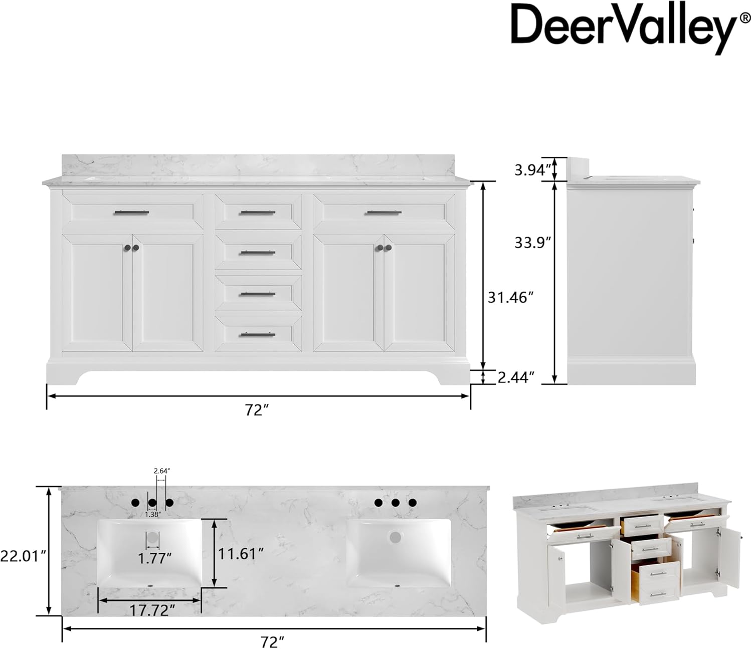DeerValley 72 inch bathroom vanity review,DeerValley 72 inch bathroom vanity review and rating,is DeerValley vanity worth buying,DeerValley double sink vanity review pros cons,DeerValley 72 inch vanity review honest opinion,DeerValley bathroom vanity review verdict unboxing and complete package contents