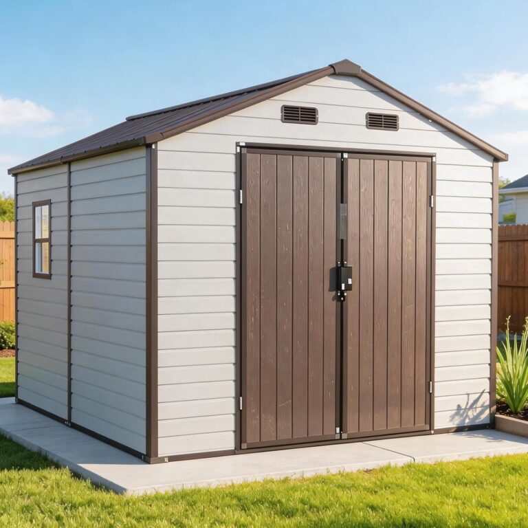 FammyLoft 8x8 Resin Shed Review: Honest Pros & Cons 25 Image 1 of FammyLoft 8x8 resin shed review