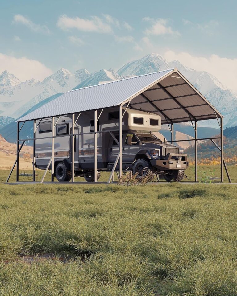 Garvee 20x25 ft Metal Carport Kit Review: Honest Pros & Cons 16 Image 1 of Garvee 20x25 ft metal carport kit review