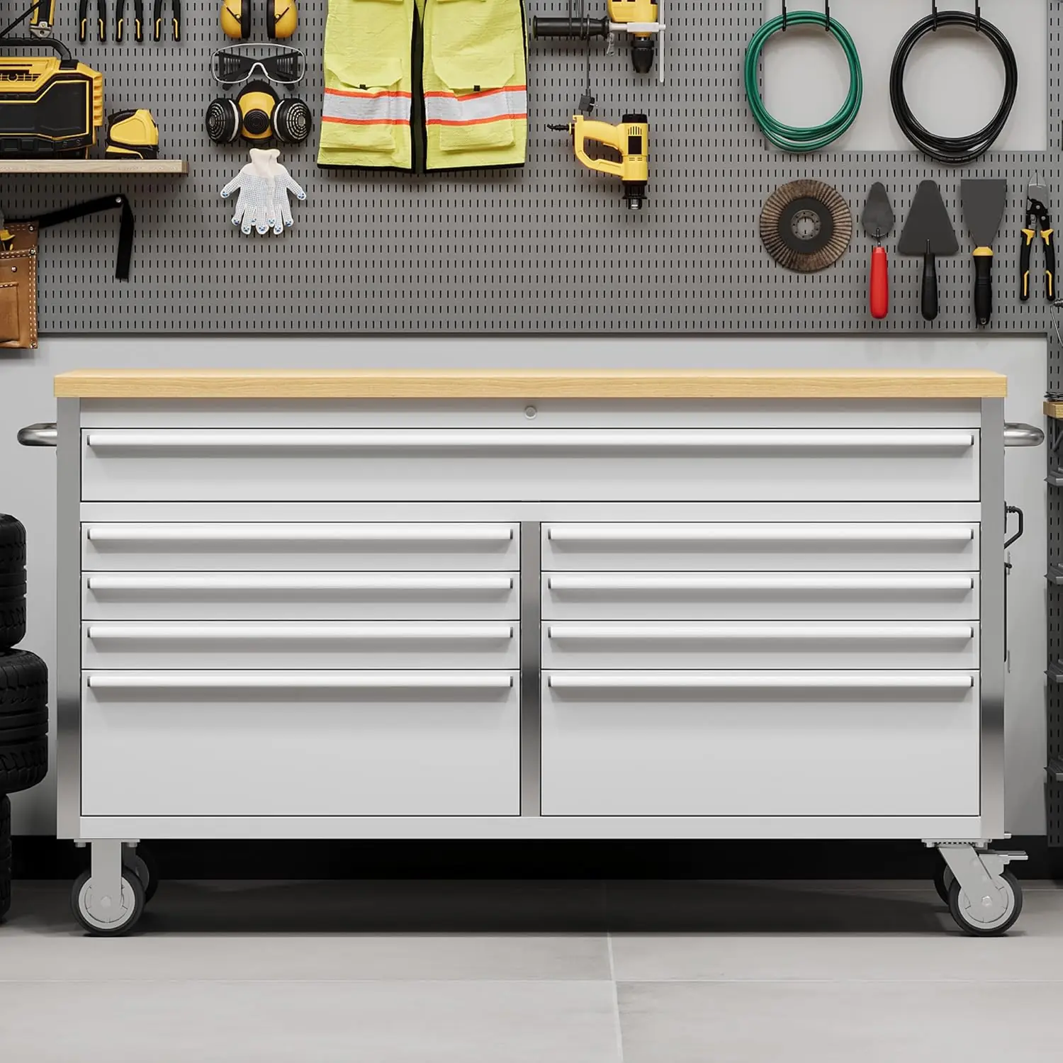 GarveeTech 61 inch tool chest review setup and first use experience