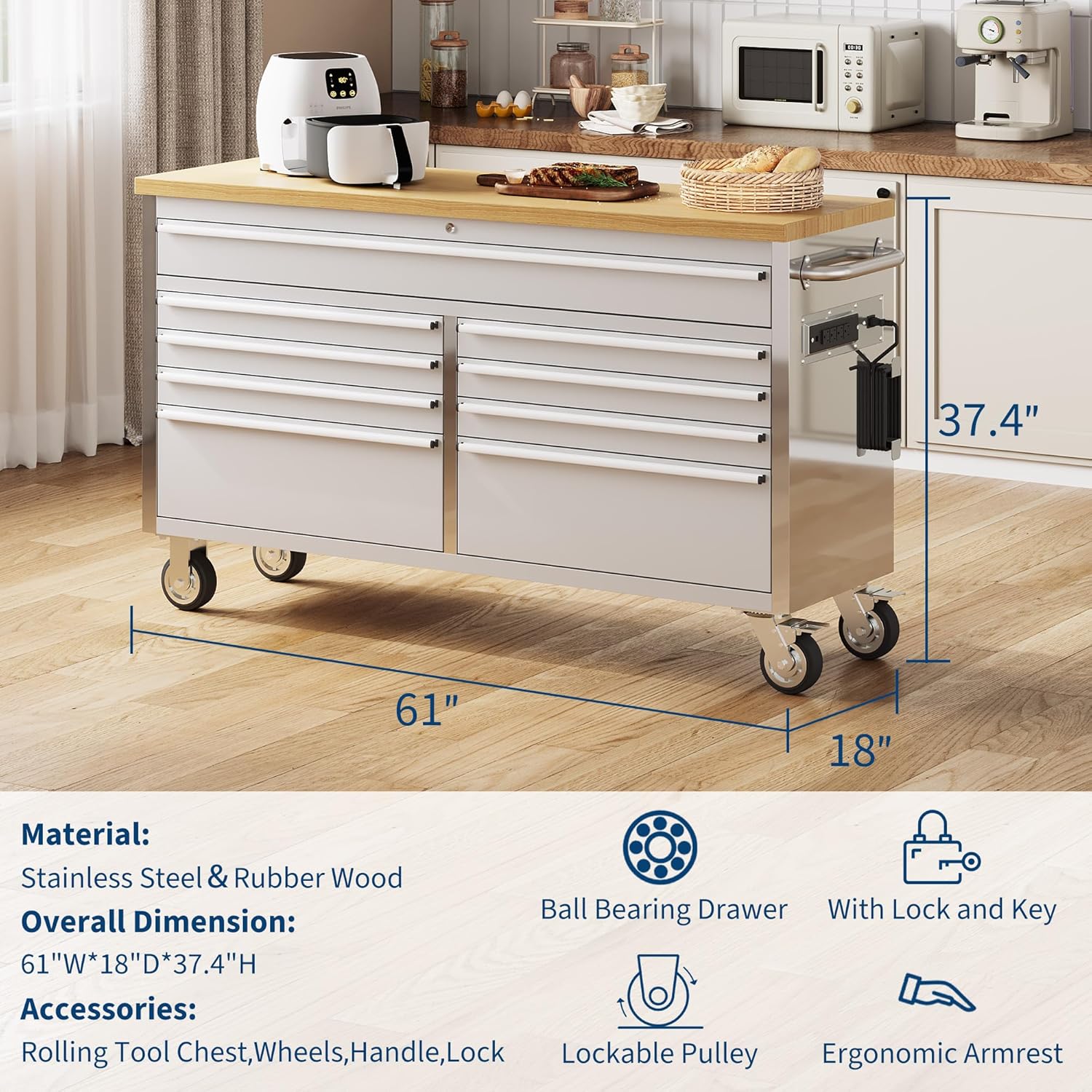 GarveeTech 61 Inch Tool Chest Review: Honest Pros & Cons 3 GarveeTech 61 inch tool chest review after extended use — long-term performance
