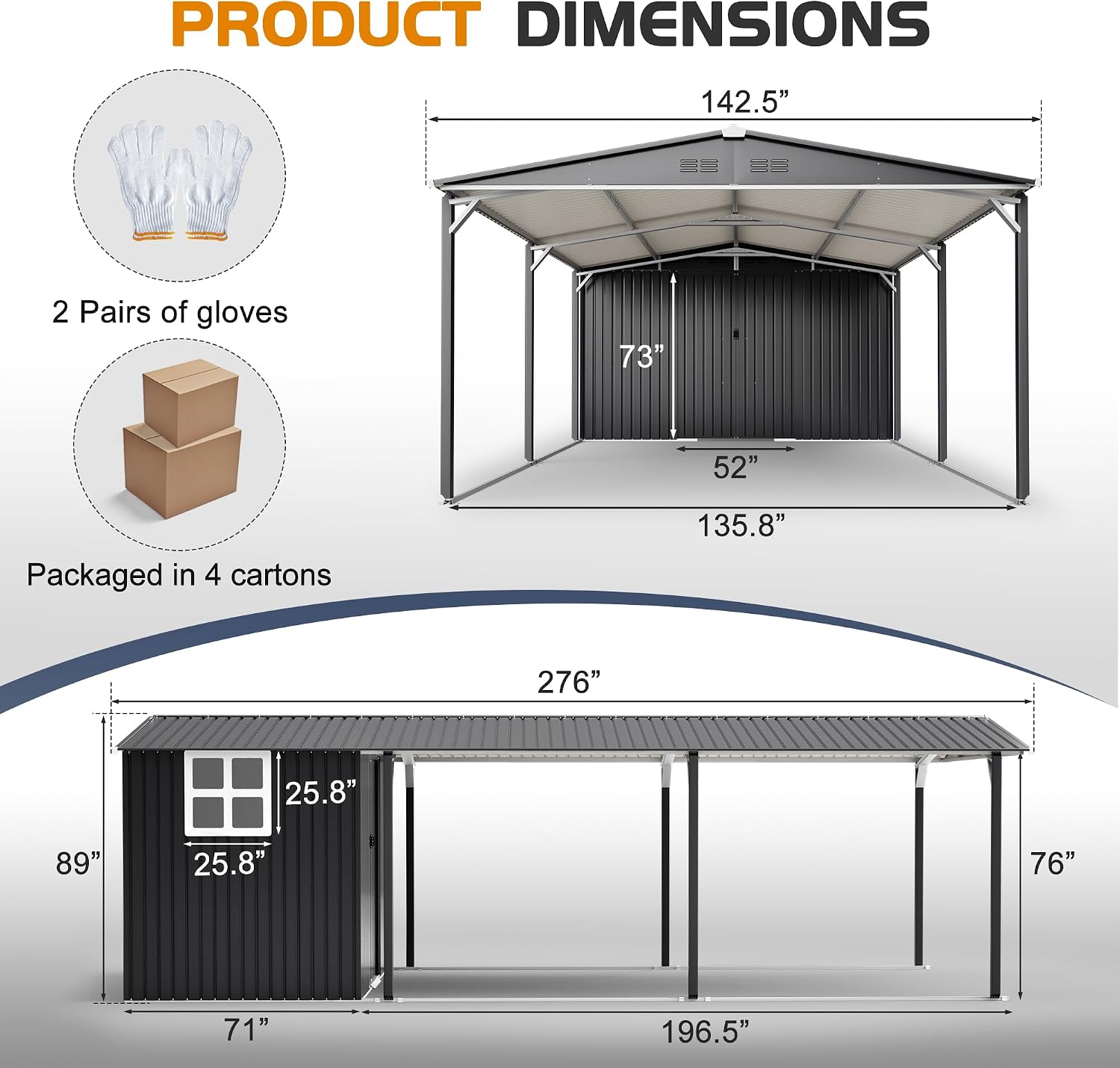 KEIKI 12x23 FT Carport Review: Honest Pros & Cons 3 KEIKI 12x23 FT carport review,KEIKI carport review and rating,is KEIKI carport worth buying,KEIKI 12x23 FT carport review pros cons,KEIKI carport review honest opinion,KEIKI metal carport review verdict features in daily use