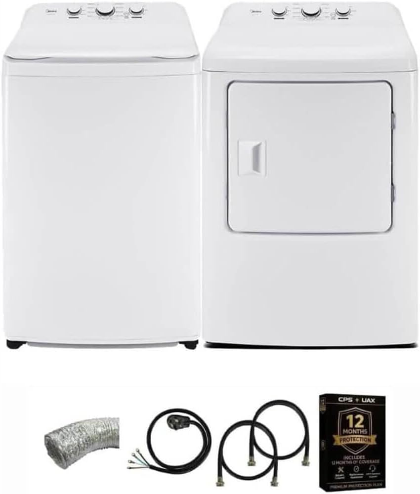 Midea top load washer dryer review full box contents and build quality assessment