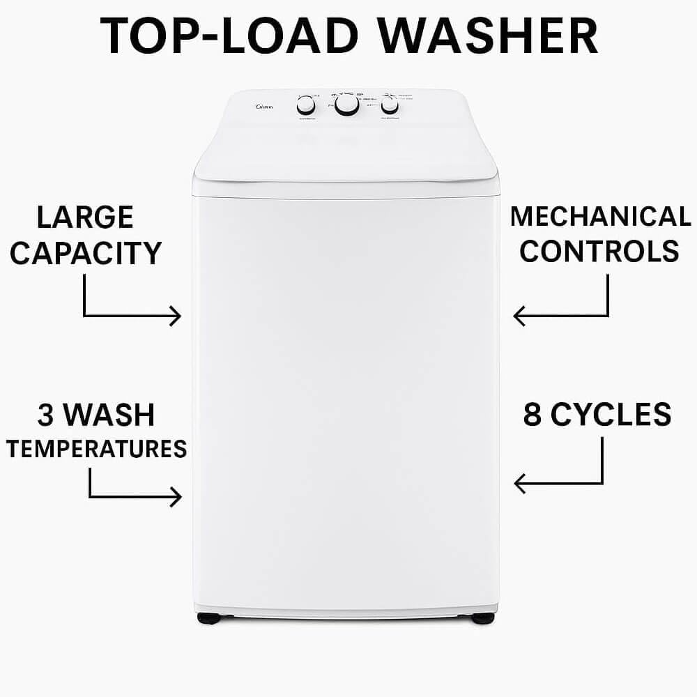 Midea top load washer dryer review honest opinion week by week testing diary