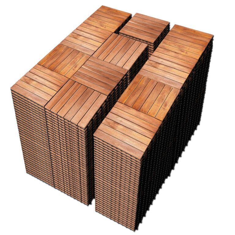 PrimeZone Acacia Wood Deck Tiles Review: Honest Pros & Cons 36 Image 1 of PrimeZone acacia wood deck tiles review