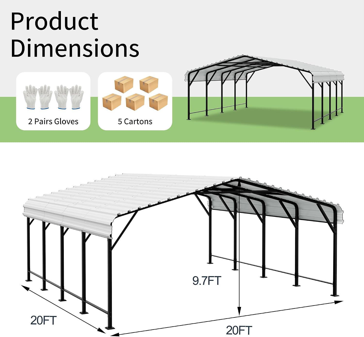 Shintenchi Metal Carport Review: Pros & Cons and Verdict 2 Shintenchi metal carport review,Shintenchi metal carport review and rating,is Shintenchi metal carport worth buying,Shintenchi metal carport review pros cons,Shintenchi metal carport review honest opinion,Shintenchi metal carport review verdict real-world performance test results