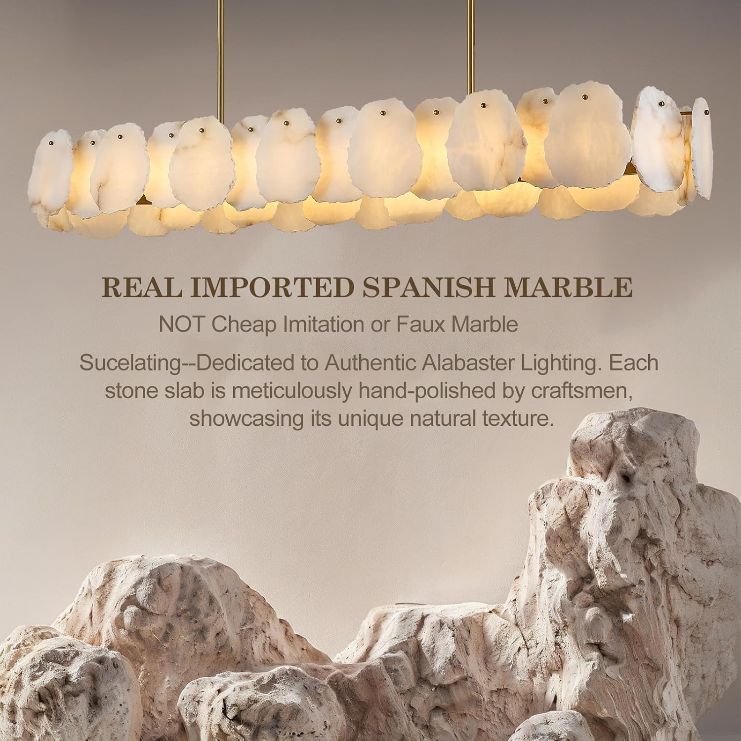 Sucelating Alabaster Chandelier Review: Honest Pros & Cons 2 Sucelating alabaster chandelier review real-world performance test results showing light distribution