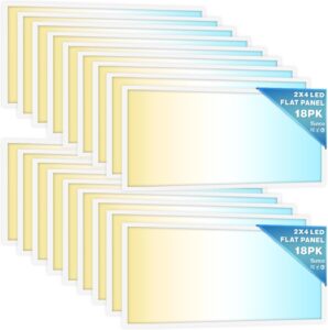 Image 1 of Sunco 18 Pack 2x4 LED Panel review