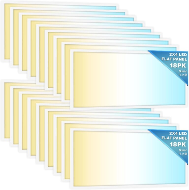 Sunco 18 Pack 2x4 LED Panel Review: Honest Pros & Cons 29 Image 1 of Sunco 18 Pack 2x4 LED Panel review