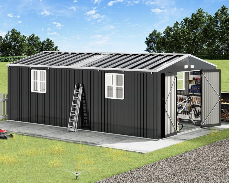 VanAcc 12x20 Storage Shed Review: Honest Pros & Cons 24 Image 1 of VanAcc 12x20 storage shed review