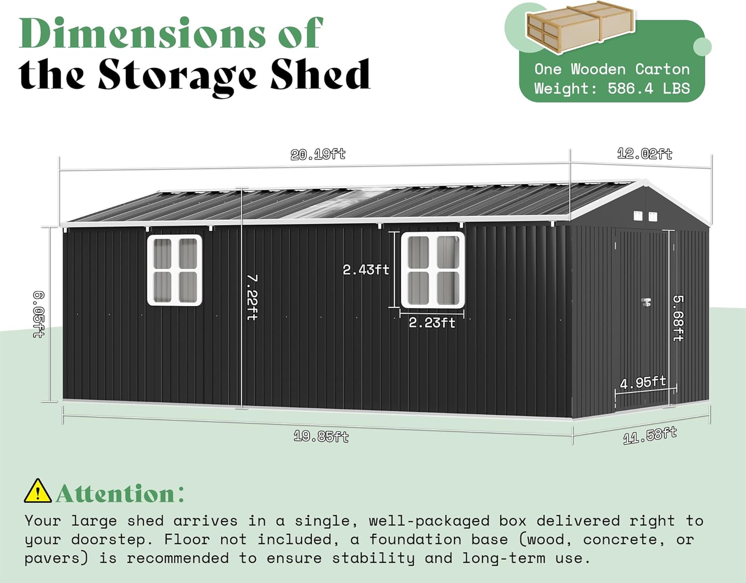 VanAcc 12x20 Storage Shed Review: Honest Pros & Cons 2 VanAcc 12x20 storage shed review,VanAcc storage shed review and rating,is VanAcc shed worth buying,VanAcc metal shed review pros cons,VanAcc outdoor shed review honest opinion,VanAcc 12x20 shed review verdict unboxing and complete package contents