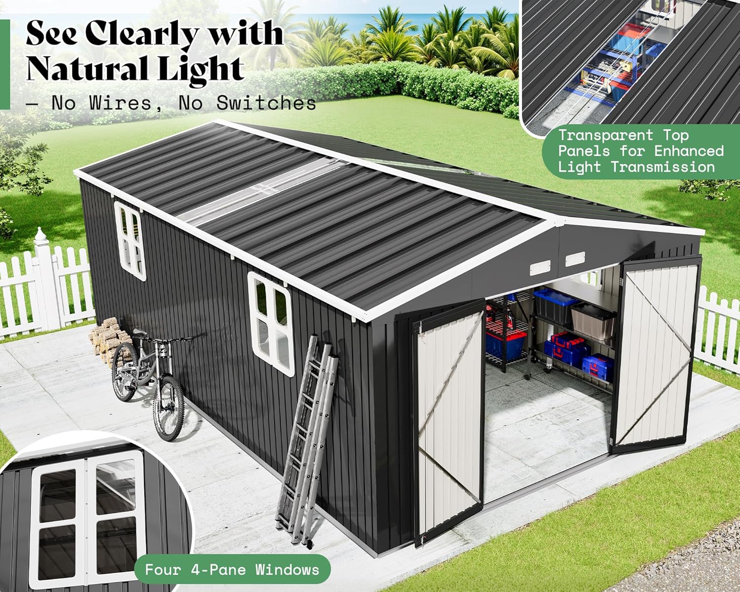 VanAcc 12x20 Storage Shed Review: Honest Pros & Cons 4 VanAcc 12x20 storage shed review,VanAcc storage shed review and rating,is VanAcc shed worth buying,VanAcc metal shed review pros cons,VanAcc outdoor shed review honest opinion,VanAcc 12x20 shed review verdict performance testing and real-world results
