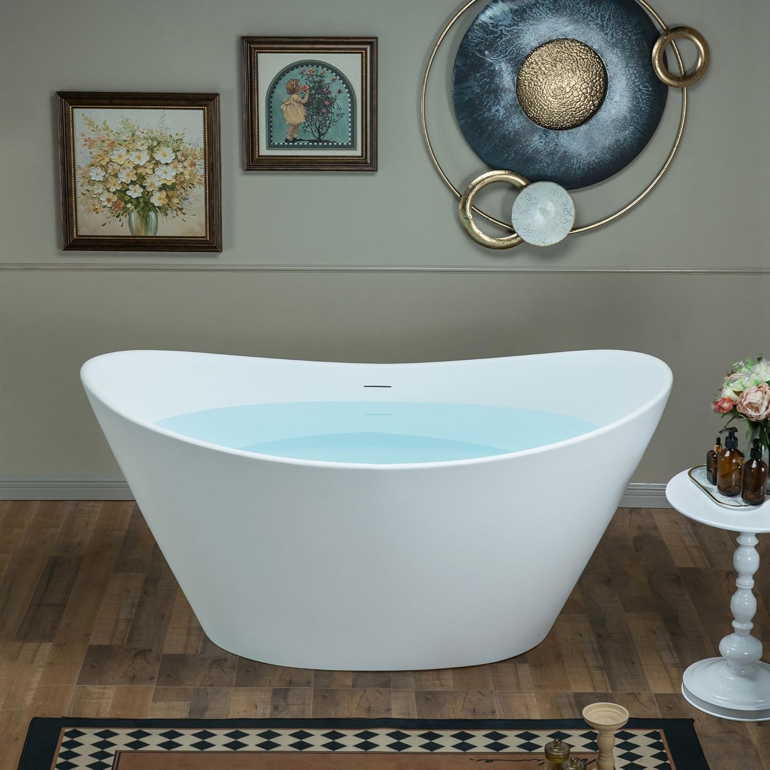 WOODBRIDGE stone resin bathtub review,WOODBRIDGE solid surface tub review and rating,is WOODBRIDGE freestanding tub worth buying,WOODBRIDGE bathtub review pros cons,WOODBRIDGE stone resin tub honest opinion,WOODBRIDGE EST 0016 review verdict real-world performance test results