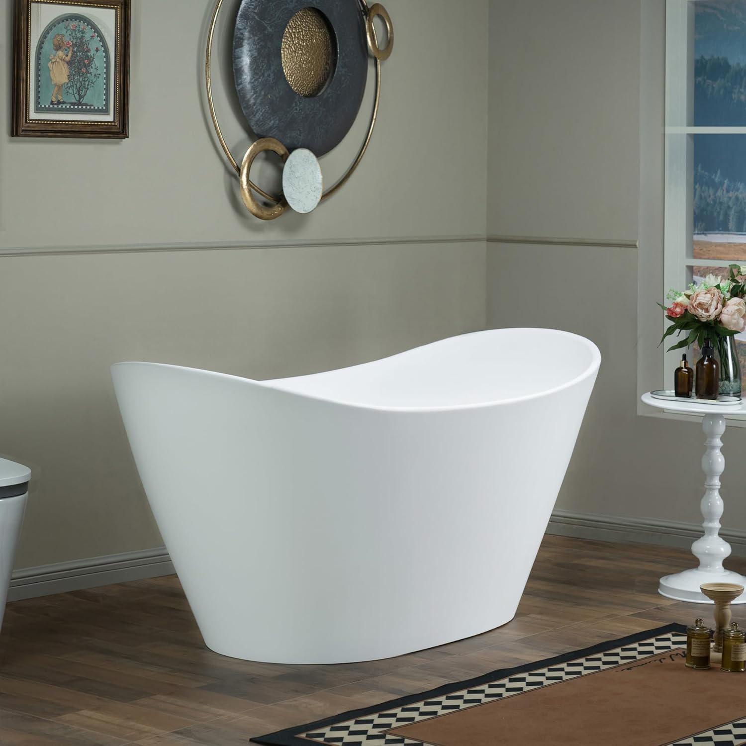 WOODBRIDGE stone resin bathtub review,WOODBRIDGE solid surface tub review and rating,is WOODBRIDGE freestanding tub worth buying,WOODBRIDGE bathtub review pros cons,WOODBRIDGE stone resin tub honest opinion,WOODBRIDGE EST 0016 review verdict features in daily use