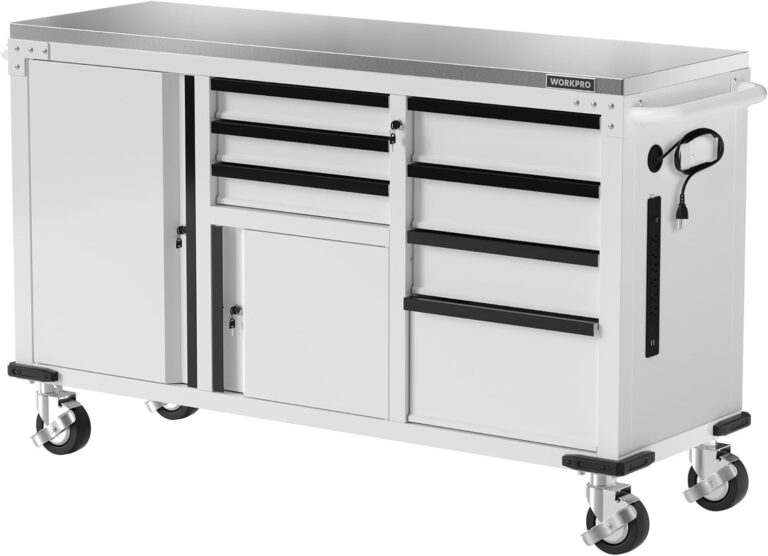 WORKPRO 7 Drawer Rolling Tool Chest Review: Robust & Spacious 39 Image 1 of WORKPRO 7 drawer rolling tool chest review