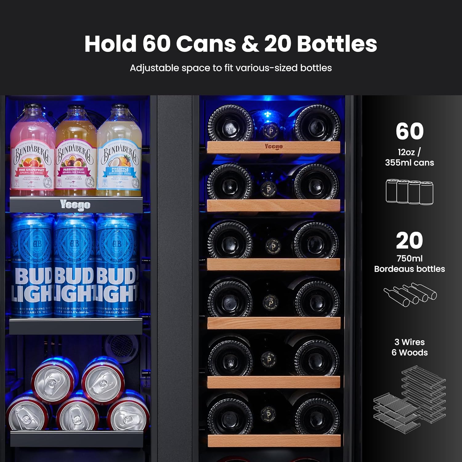 Yeego 24 Inch Wine Cooler Review: Pros & Cons Worth Buying? 2 Yeego 24 Inch Wine Cooler review, Yeego wine cooler review pros cons, Yeego 24 inch beverage cooler review honest opinion, Yeego dual zone wine cooler review and rating, Yeego wine and beverage cooler review verdict, is Yeego wine cooler worth buying review performance testing over multiple weeks