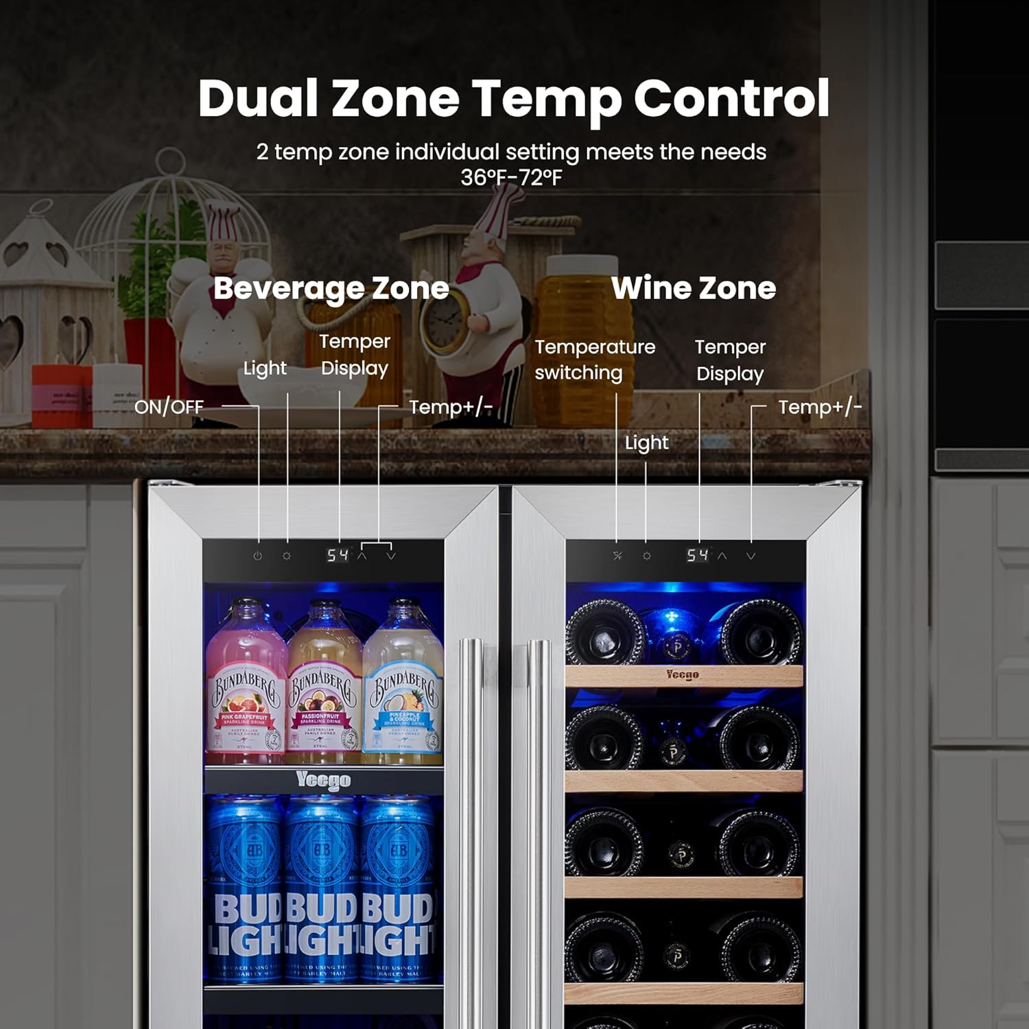 Yeego 24 Inch Wine Cooler Review: Pros & Cons Worth Buying? 4 Setup and practical use guide for Yeego 24 Inch Wine Cooler review, Yeego wine cooler review pros cons, Yeego 24 inch beverage cooler review honest opinion, Yeego dual zone wine cooler review and rating, Yeego wine and beverage cooler review verdict, is Yeego wine cooler worth buying review
