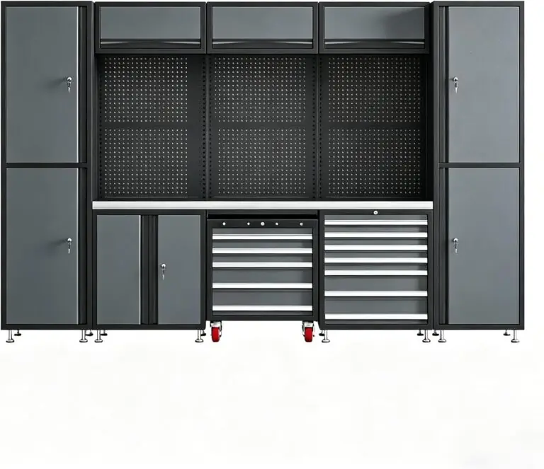 Image 1 of wipiaaao garage cabinet review