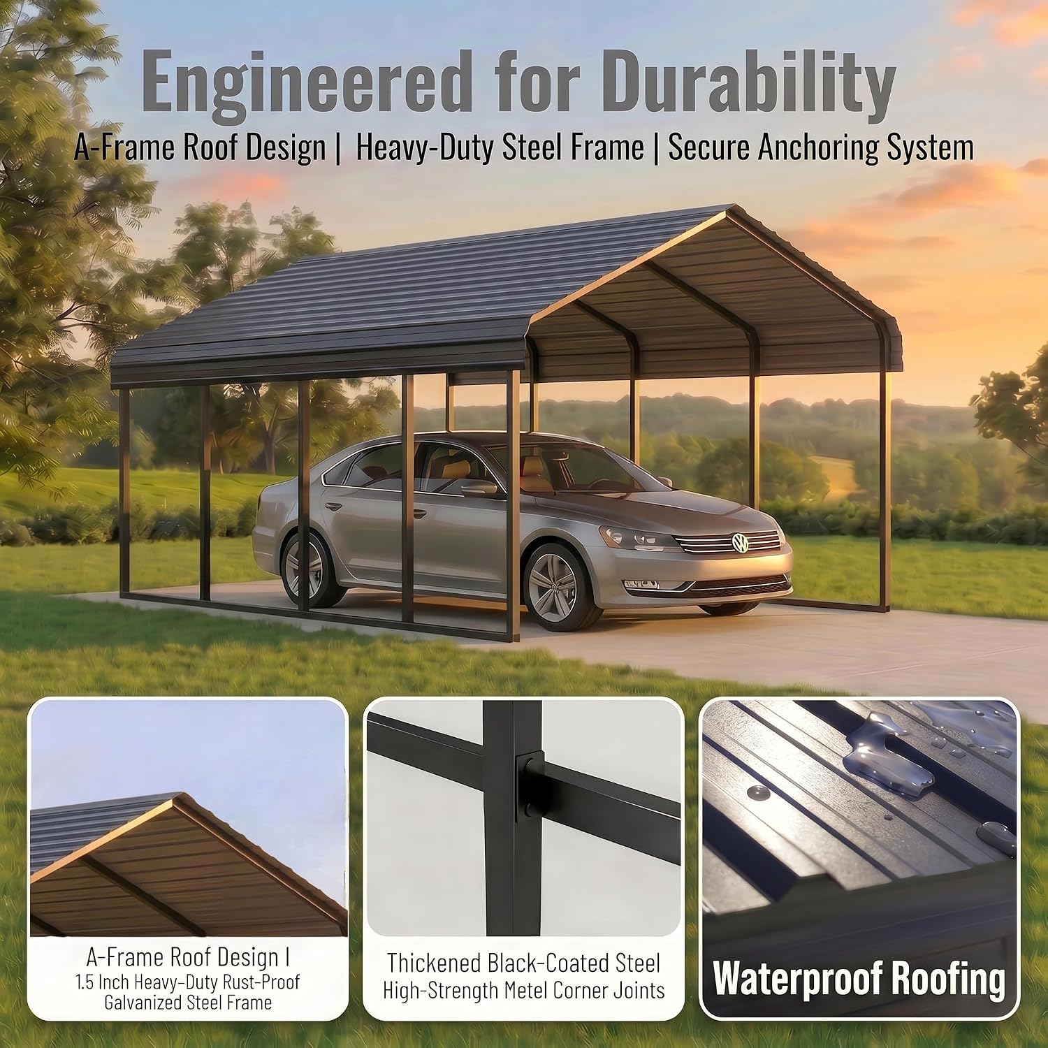 yotila 20x20 carport review,yotila 20x20 carport review and rating,is yotila carport worth buying,yotila metal carport review pros cons,yotila carport review honest opinion,yotila 20x20 carport review verdict — week-by-week testing diary