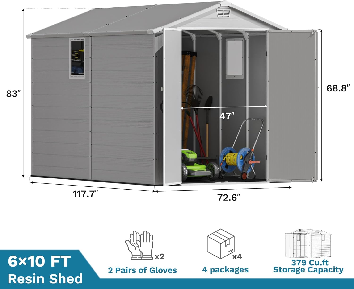 Devoko 6x10 Plastic Storage Shed Review: Honest Verdict 2 Devoko 6x10 plastic storage shed review,Devoko 6x10 plastic storage shed review and rating,is Devoko 6x10 plastic storage shed worth buying,Devoko 6x10 plastic storage shed review pros cons,Devoko 6x10 plastic storage shed review honest opinion,Devoko 6x10 plastic storage shed review verdict performance testing over multiple weeks