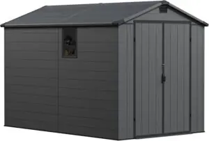 Image 1 of Greesum 6x10FT plastic storage shed review