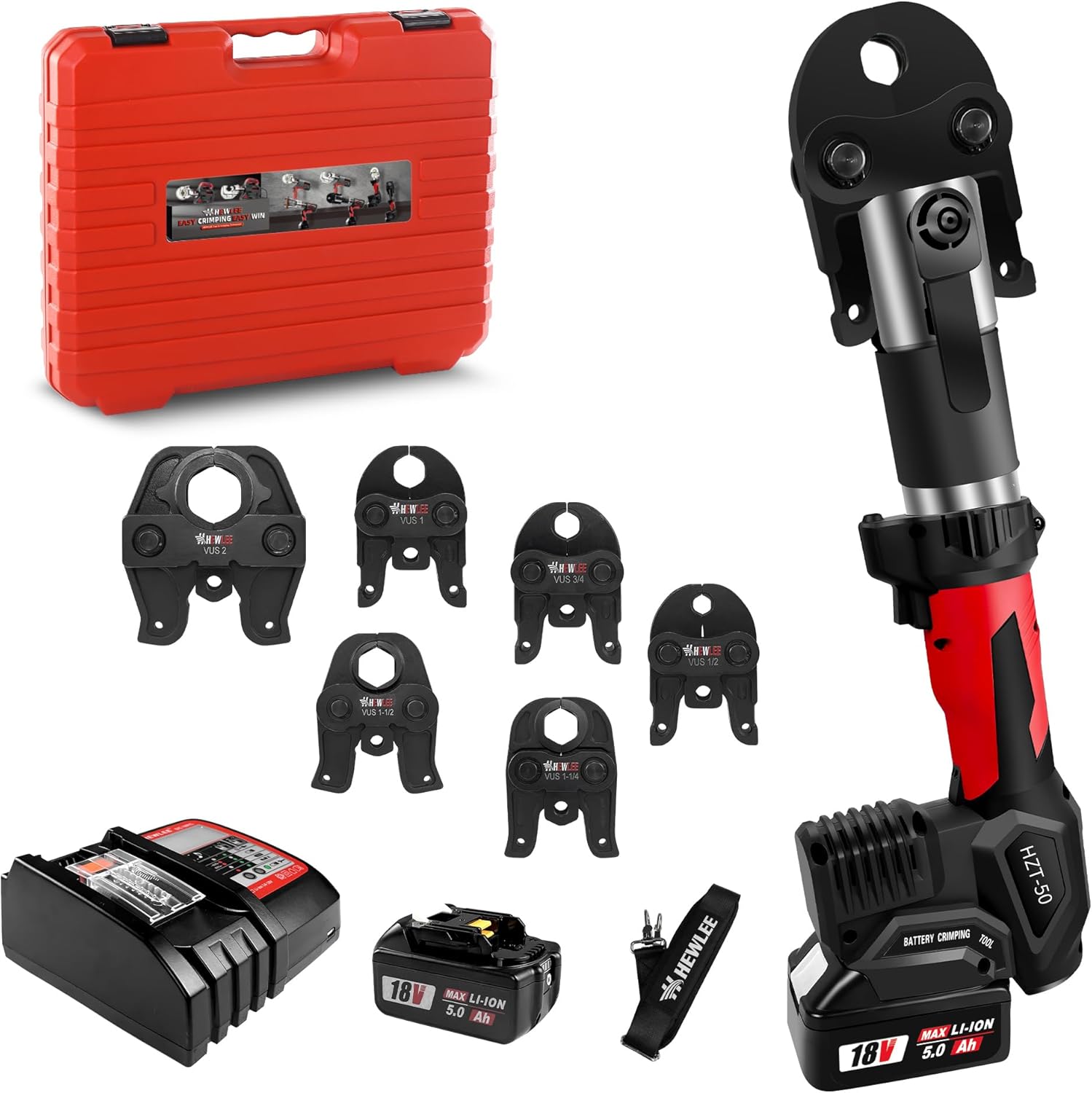 HUYAR Press Tool Review: 42KN Power & 6 Jaws Tested 1 HUYAR press tool review full unboxing showing every item included